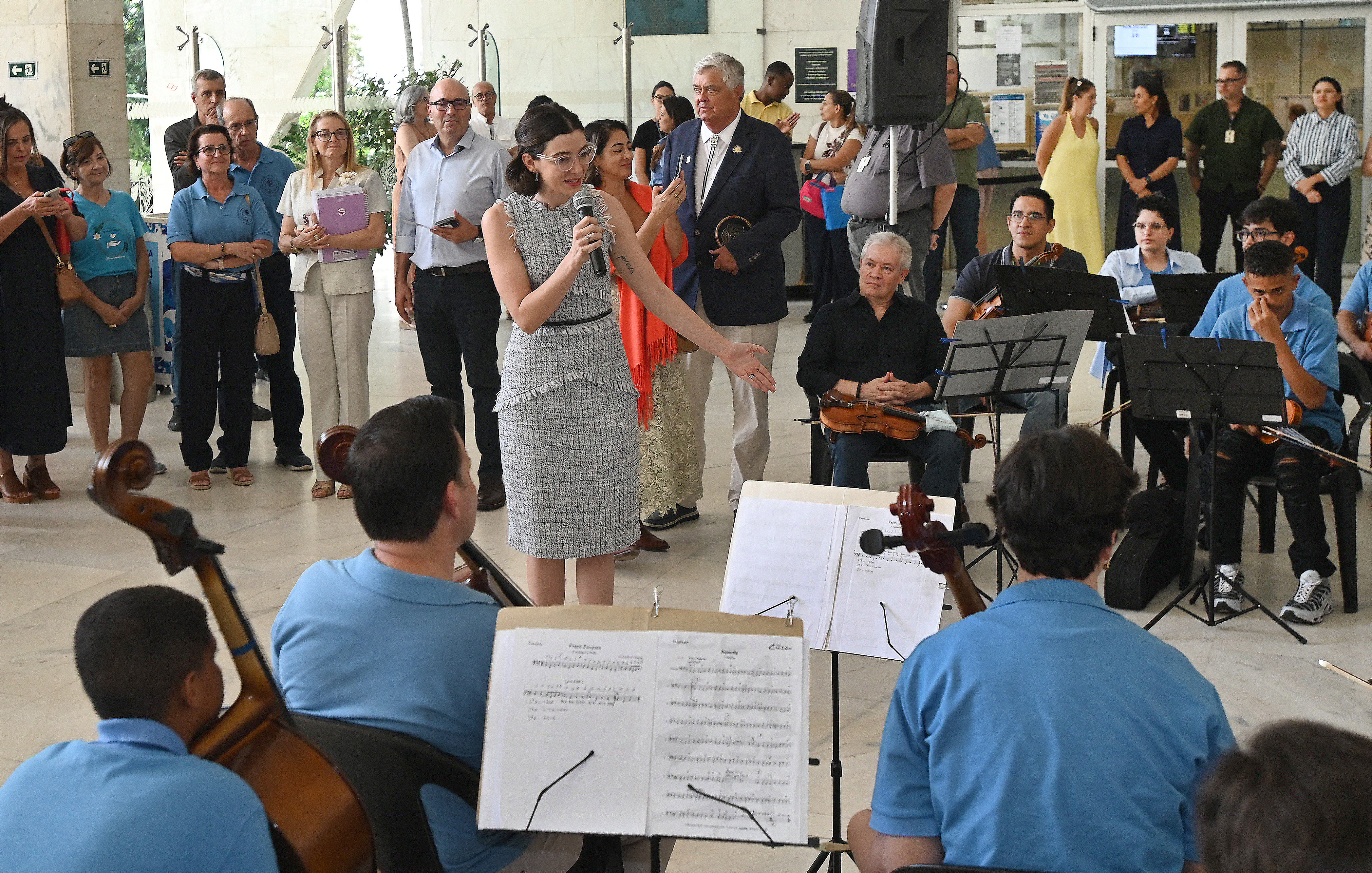 Primeira-dama Maria Giovanna Fortunato destacou papel da arte como caminho de sensibilização