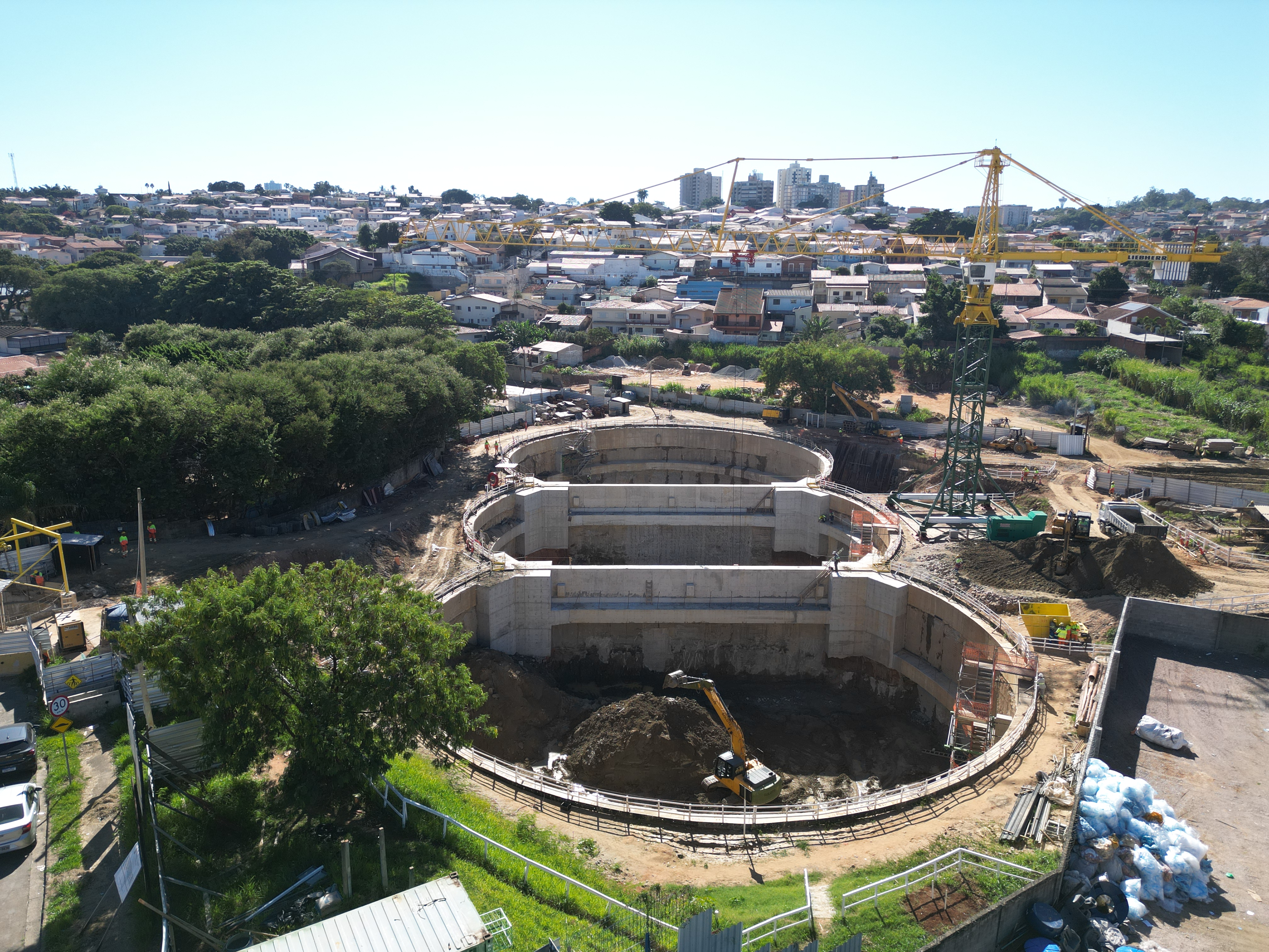 Reservatório RP-1 terá capacidade para 120 milhões de litros de água
