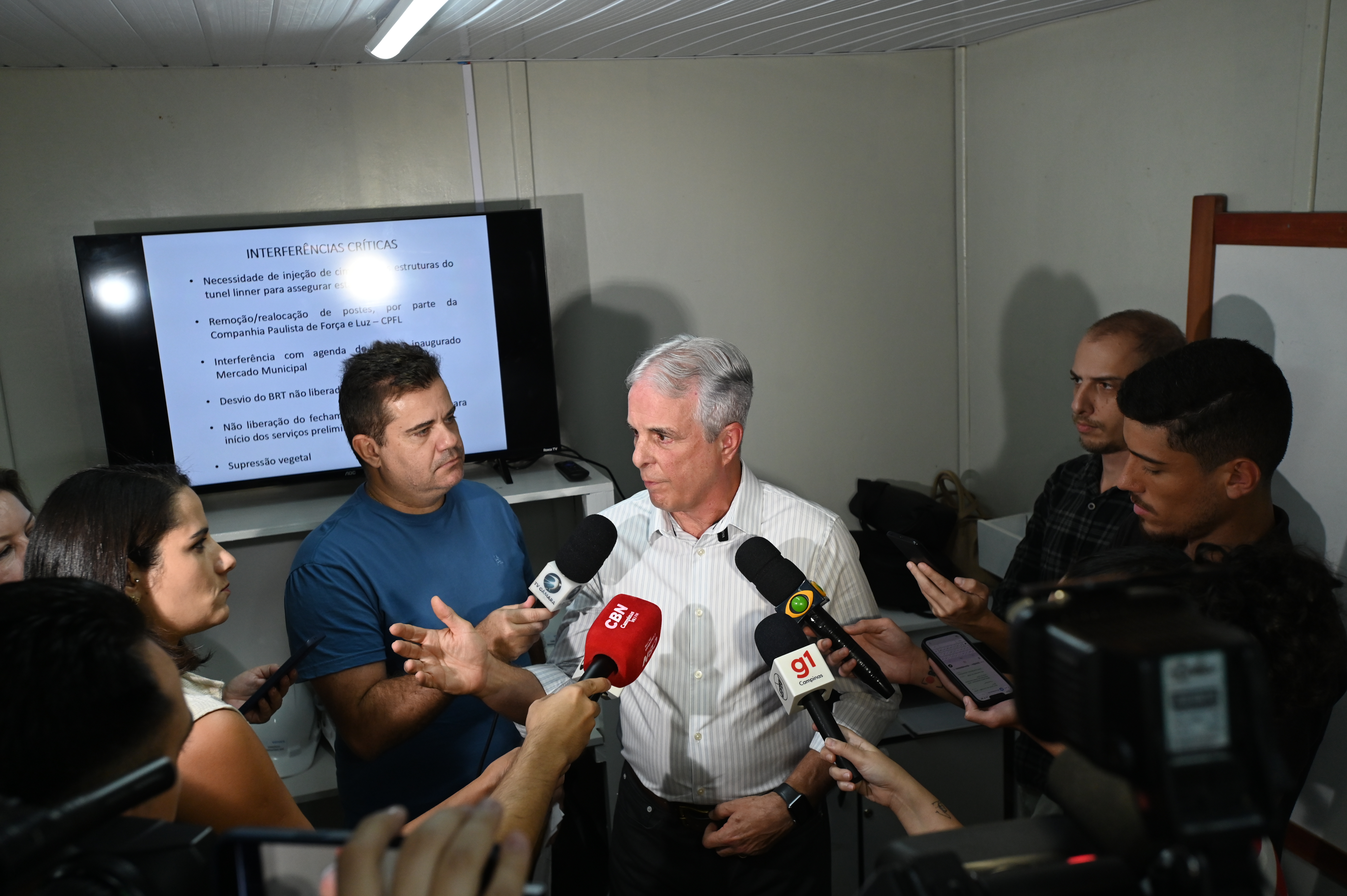 Secretário Barreiro trouxe informações sobre obra adicional de macrodrenagem no RP-1