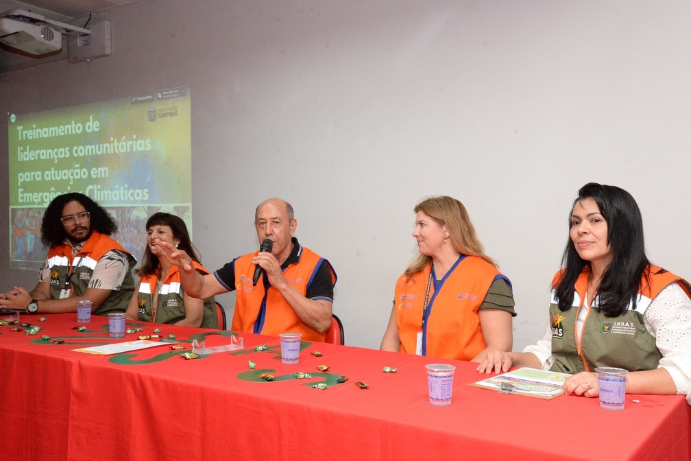 Capacitação da semana foi realizada pela Assistência Social e organizada pelo Orçamento Cidadão e Defesa Civil 