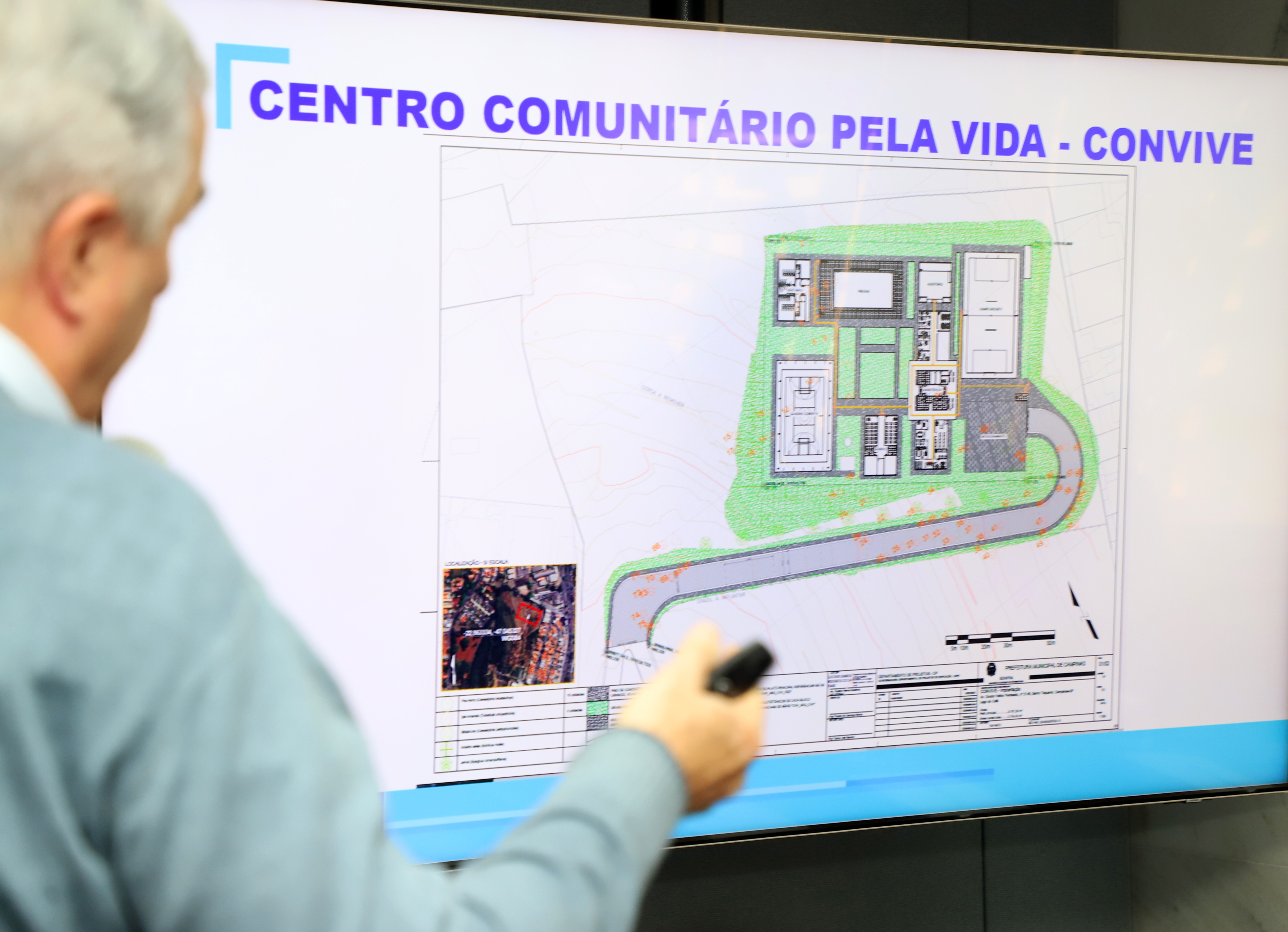 Secretário de Infraestrutura explica como será a construção do equipamento no Lago do Café