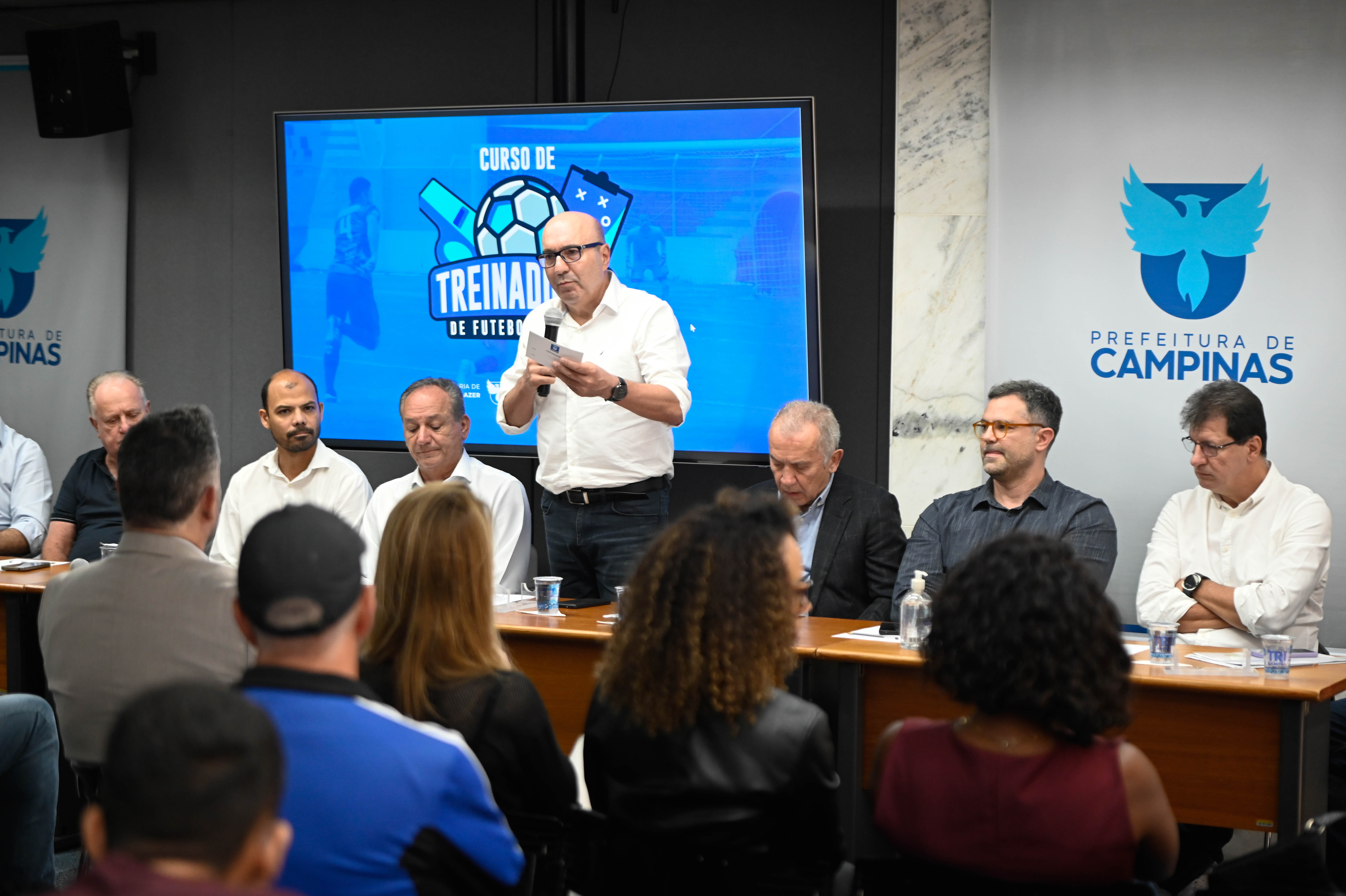 Prefeito Dário: iniciativa para deixar um legado ao futebol amador de Campinas