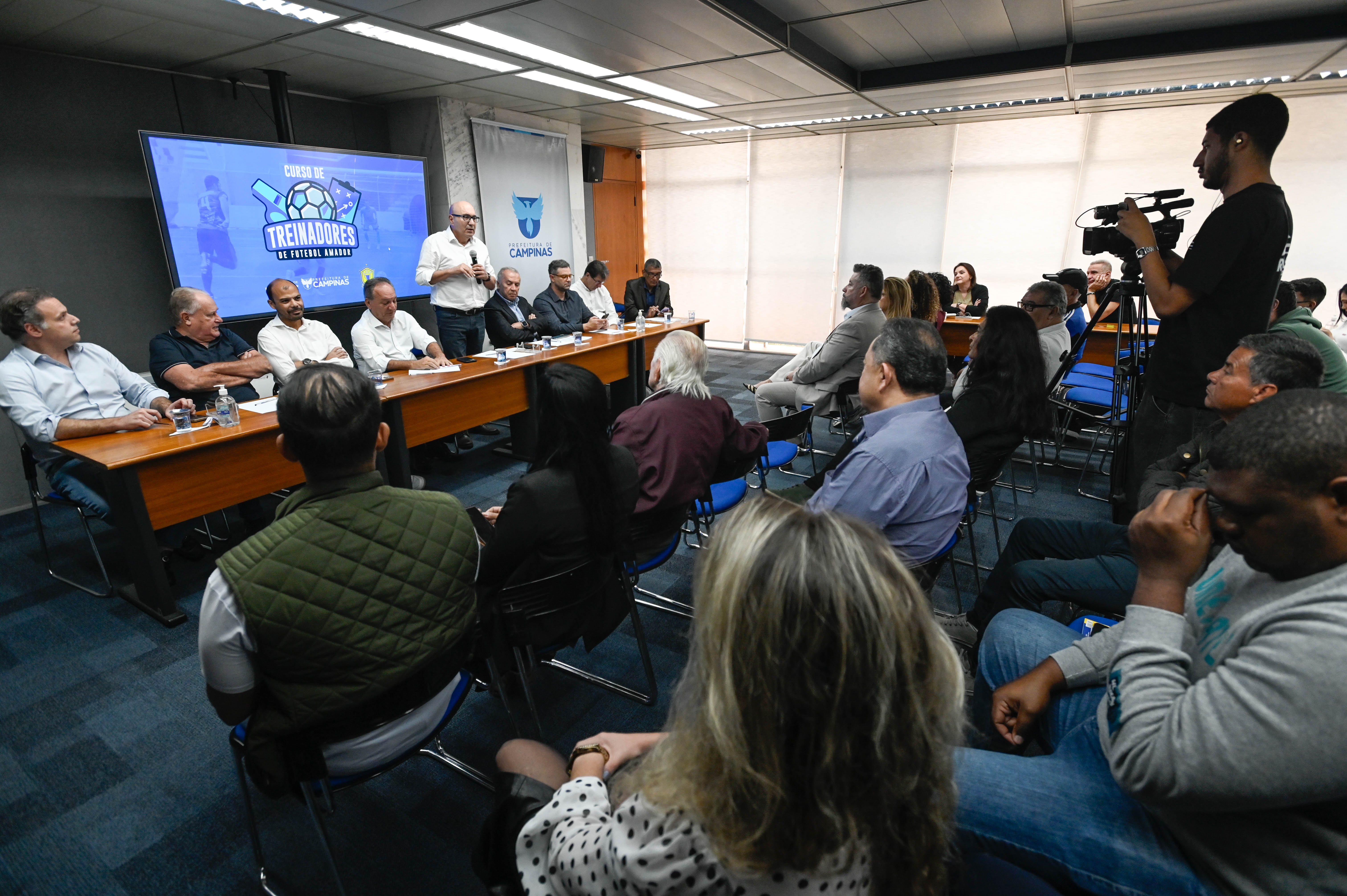 Evento foi realizado na Sala Azul do Paço Municipal 