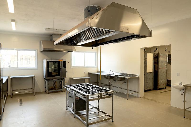 Cozinha da nova CEI