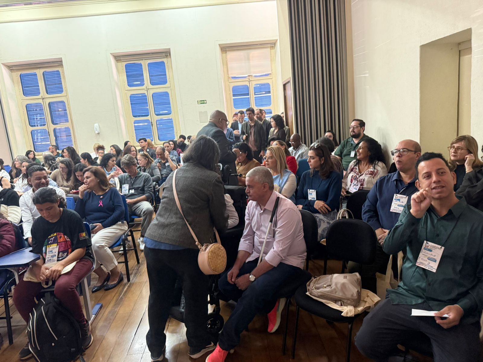 A conferência foi o momento do anúncio da aprovação do parque no Jardim Bassoli, que terá equipamentos acessíveis e convivência entre gerações