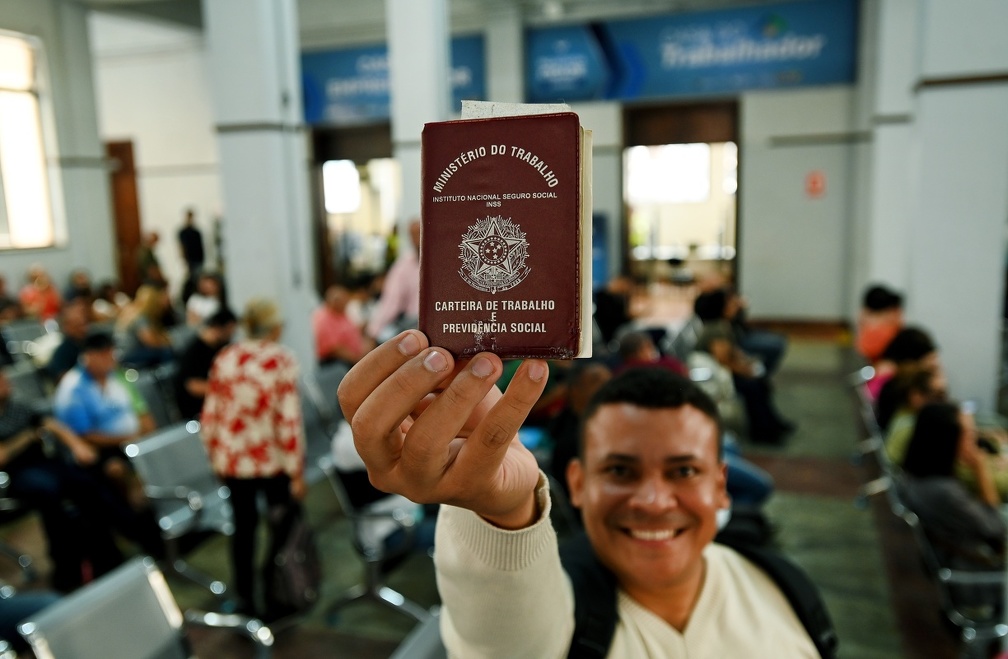 Arisson Rodrigues do Nascimento saiu do Feirão com o emprego garantido: felicidade e alívio