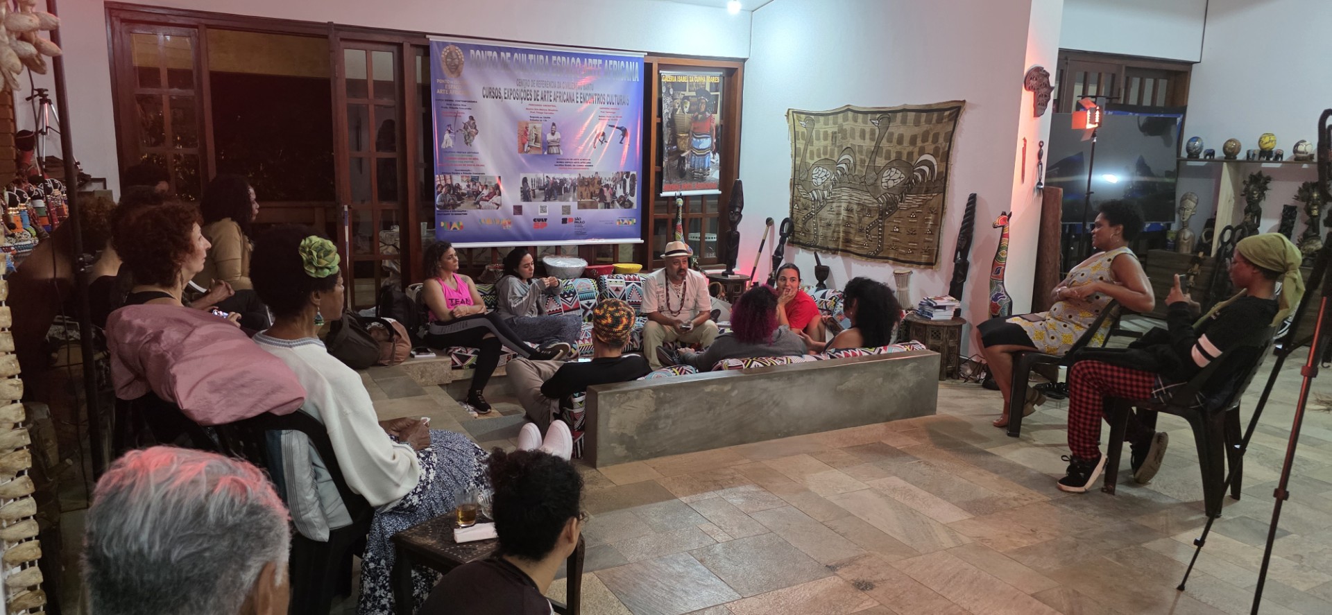 Atividade integra mais uma edição do projeto Pretas Leituras