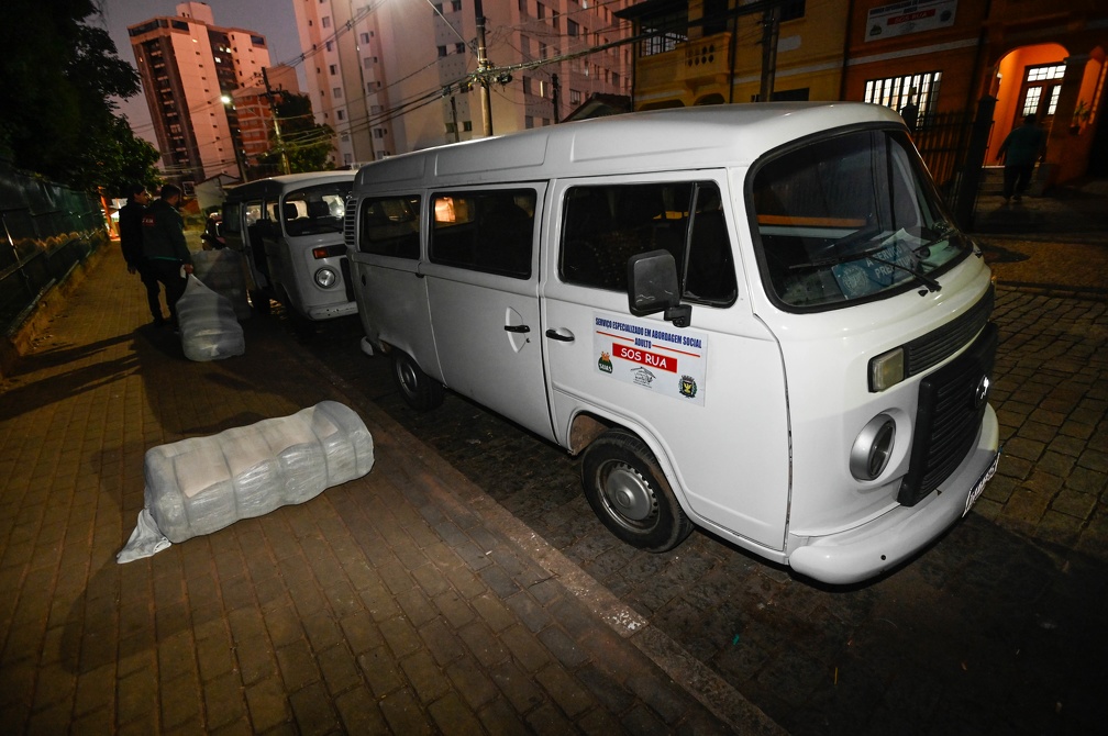 As abordagens a pessoas em situação de rua aconteceram em diferentes regiões de Campinas