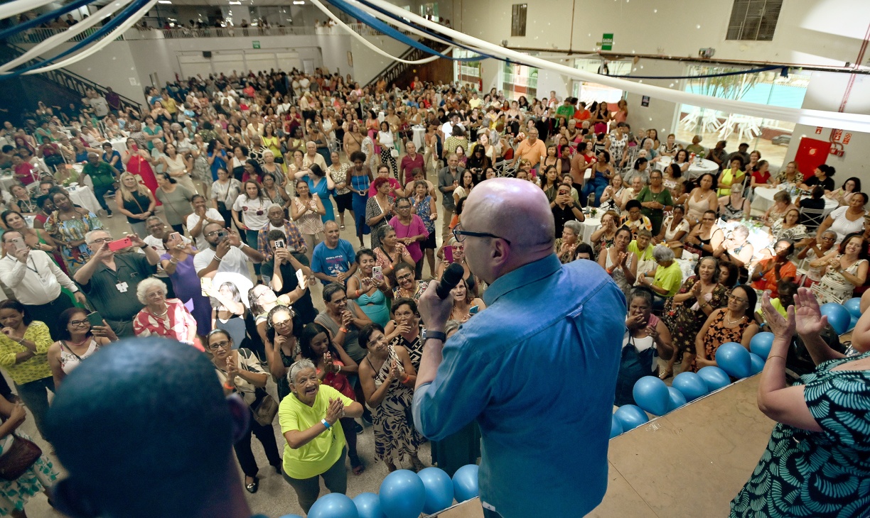 Mais de mil participantes lotaram o Salão do Clube Bomfim, no Jardim Chapadão