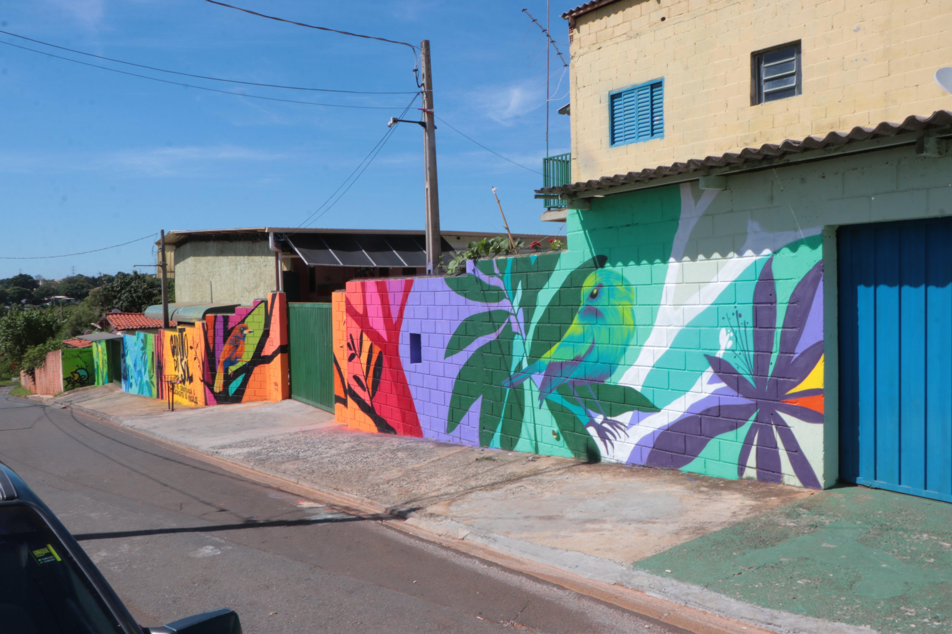 A obra renovou a fachada da OSC