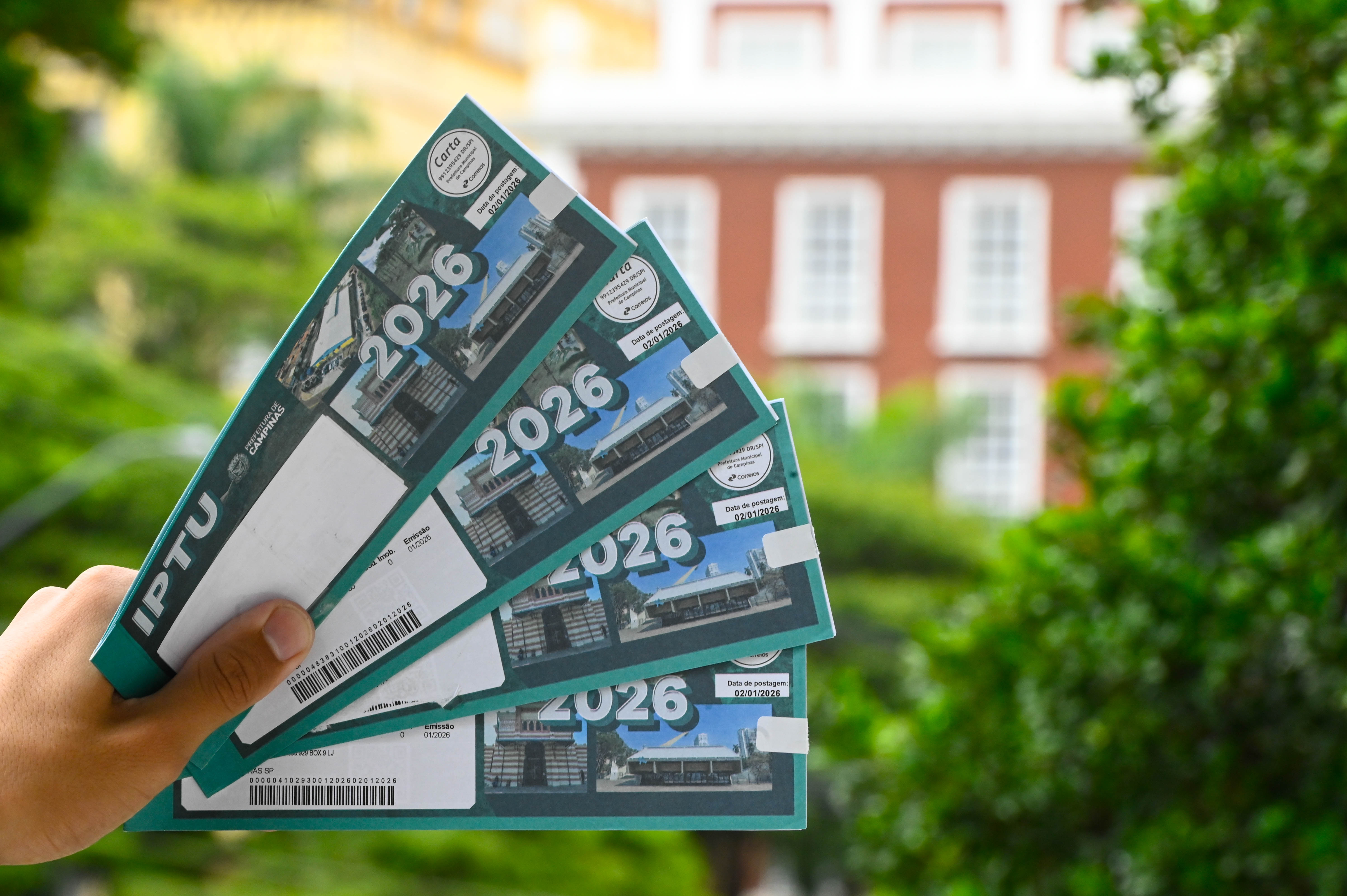 Distribuição dos mais de 528.515 carnês de IPTU já foi iniciada