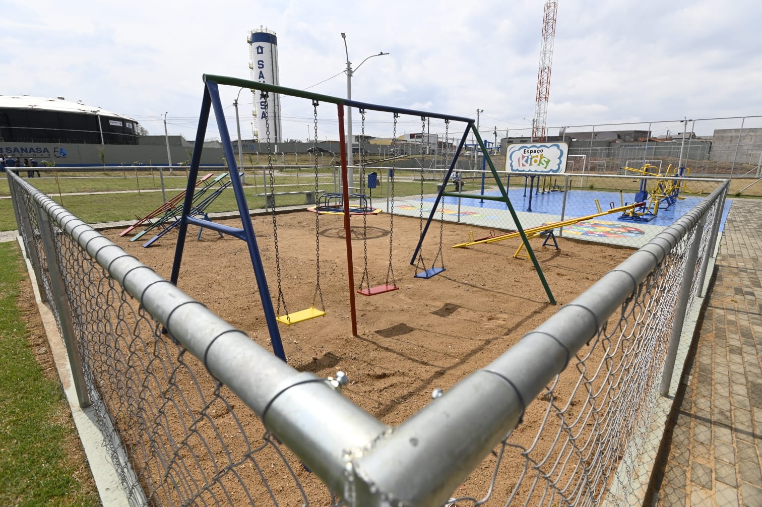 Área ganhou infraestrutura de lazer completa para os visitantes