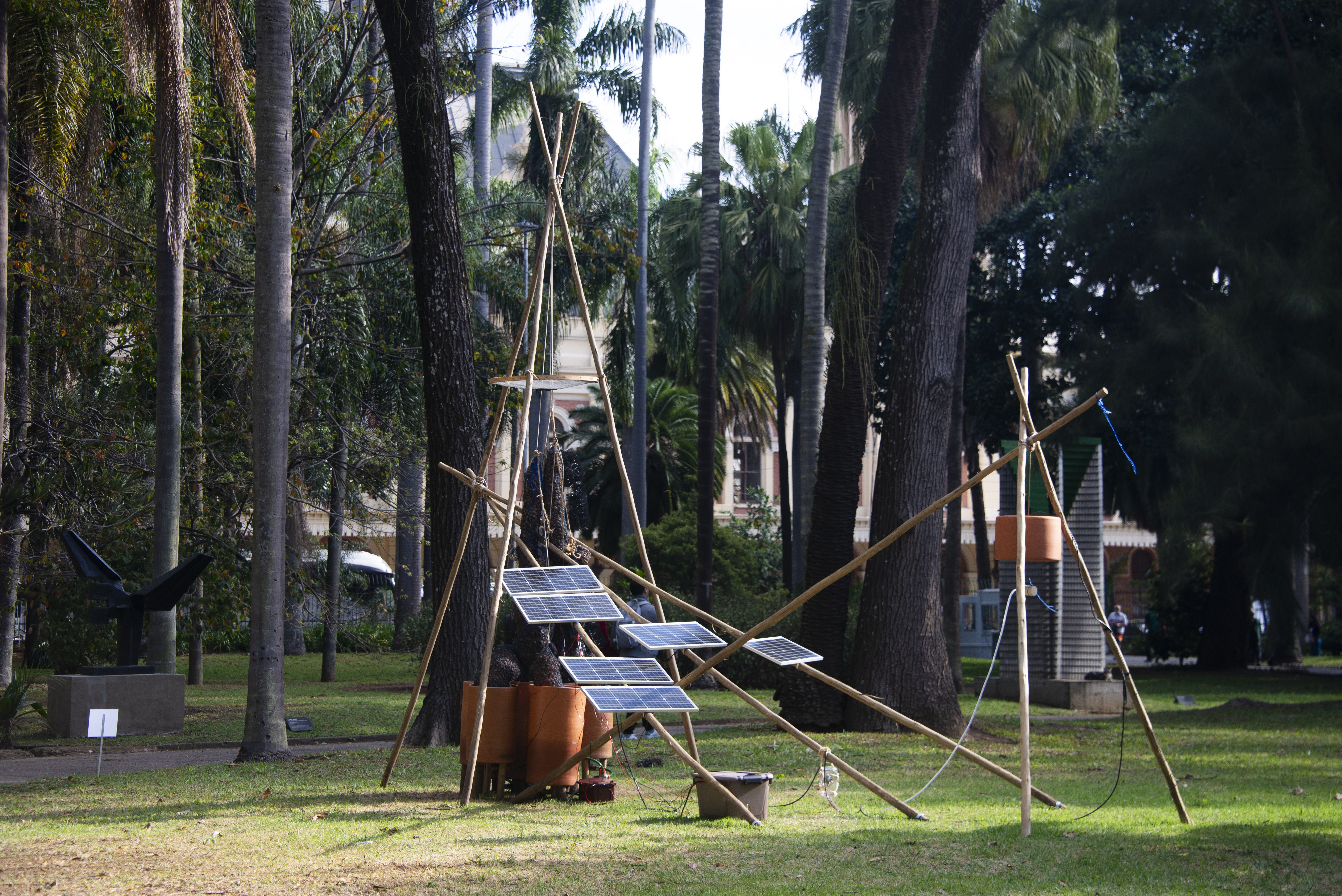 A obra Neosymbiota Lucens de Licida Vidal estará na exposição