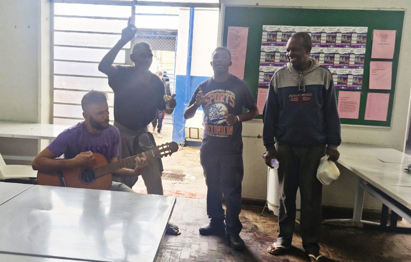 Tenda do Conto foi transformada em Tenda do Samba 