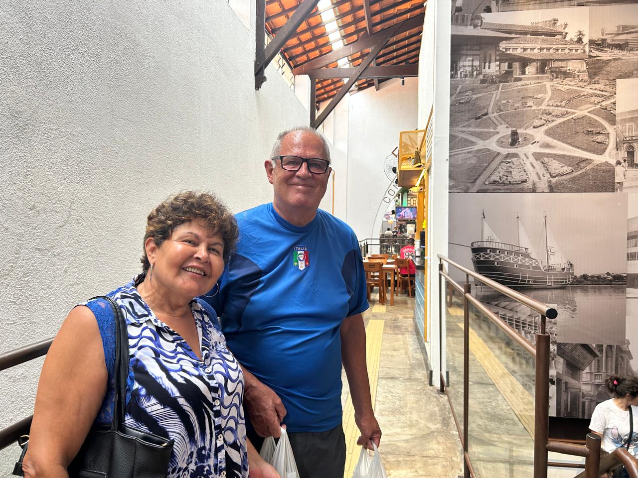 Marisa e Edinei Piaia: mais tempo no Mercadão