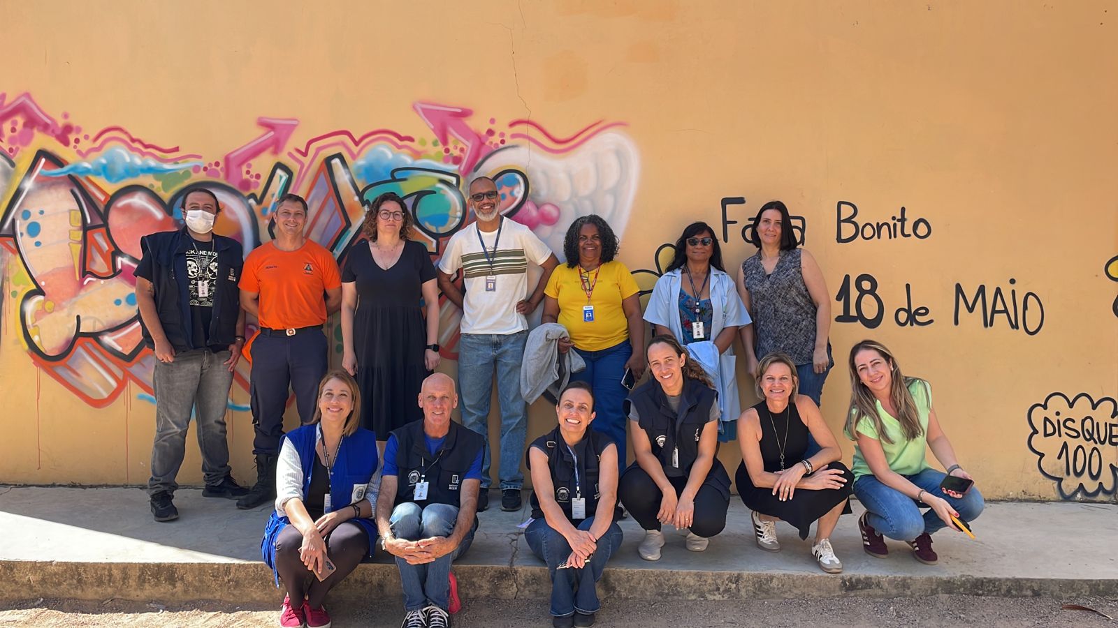 Equipe que participou da atividade 