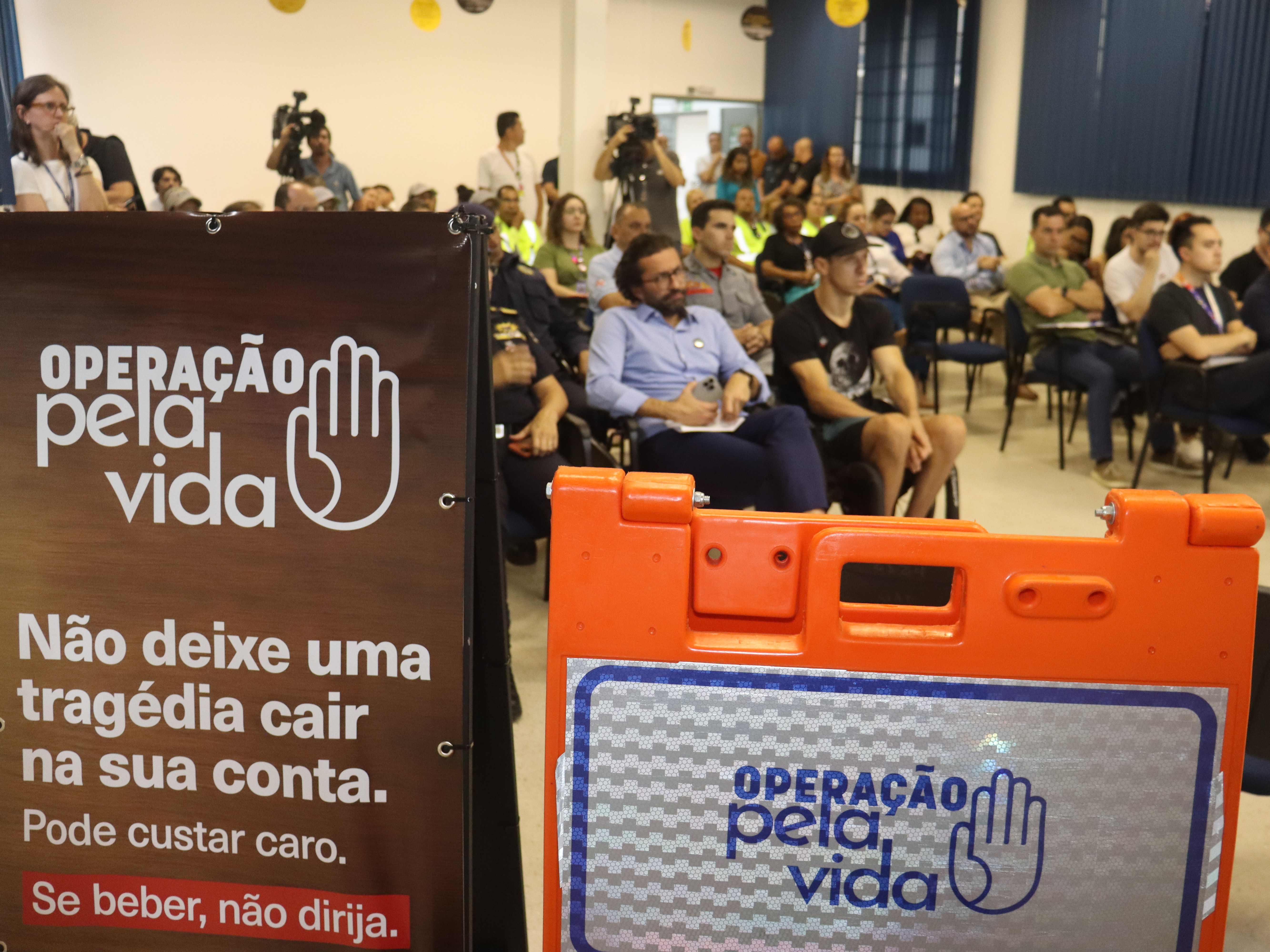 Presidente da Emdec, Vinicius Riverete, apresentou a campanha