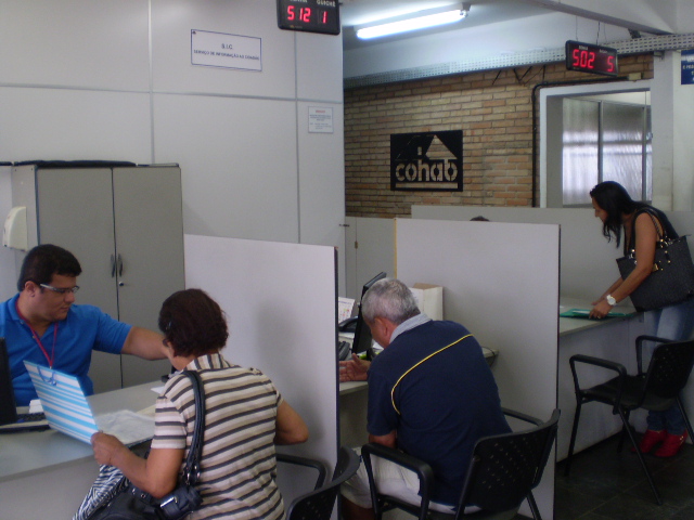 Cadastramento de interessados