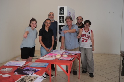 O grupo frequentou a Oficina de Artes Visuais da Sala dos Toninhos, ao longo do ano passado