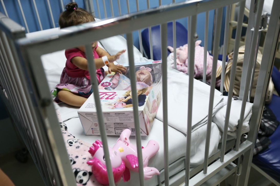 Brinquedos foram doados pelos colaboradores ou adquiridos com renda da Feira do Voluntariado