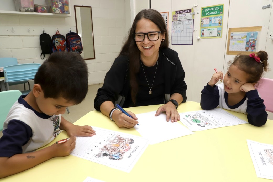 Professoras se desdobram para oferecer o melhor aos alunos (CEI Orlando)