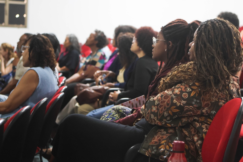 Servidores acompanharam as reflexões com atenção