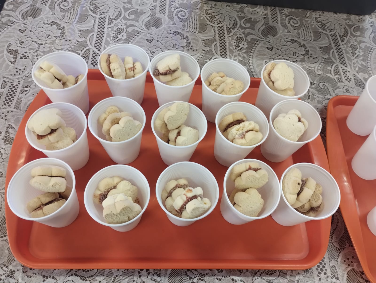 Ação teve lanche para quem marcou presença