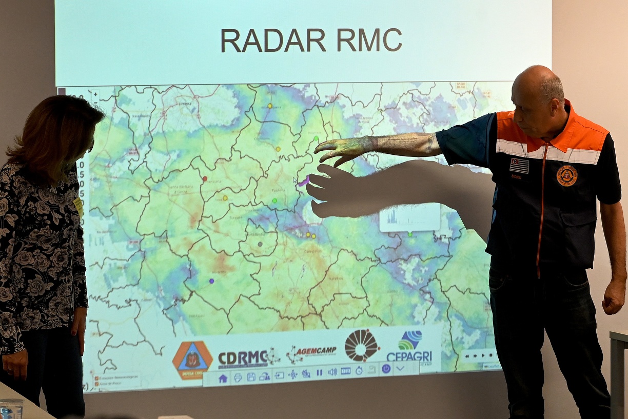 Coordenador regional e diretor da Defesa Civil de Campinas, Sidnei Furtado: cidade recebe alertas dos radares meteorológicos e trabalha em parceria com outros institutos de meteorologia