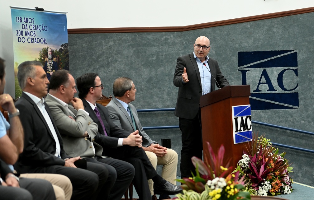 Prefeito Dário destacou o orgulho da cidade em sediar o IAC e a importância do Instituto para Campinas e para o Brasil