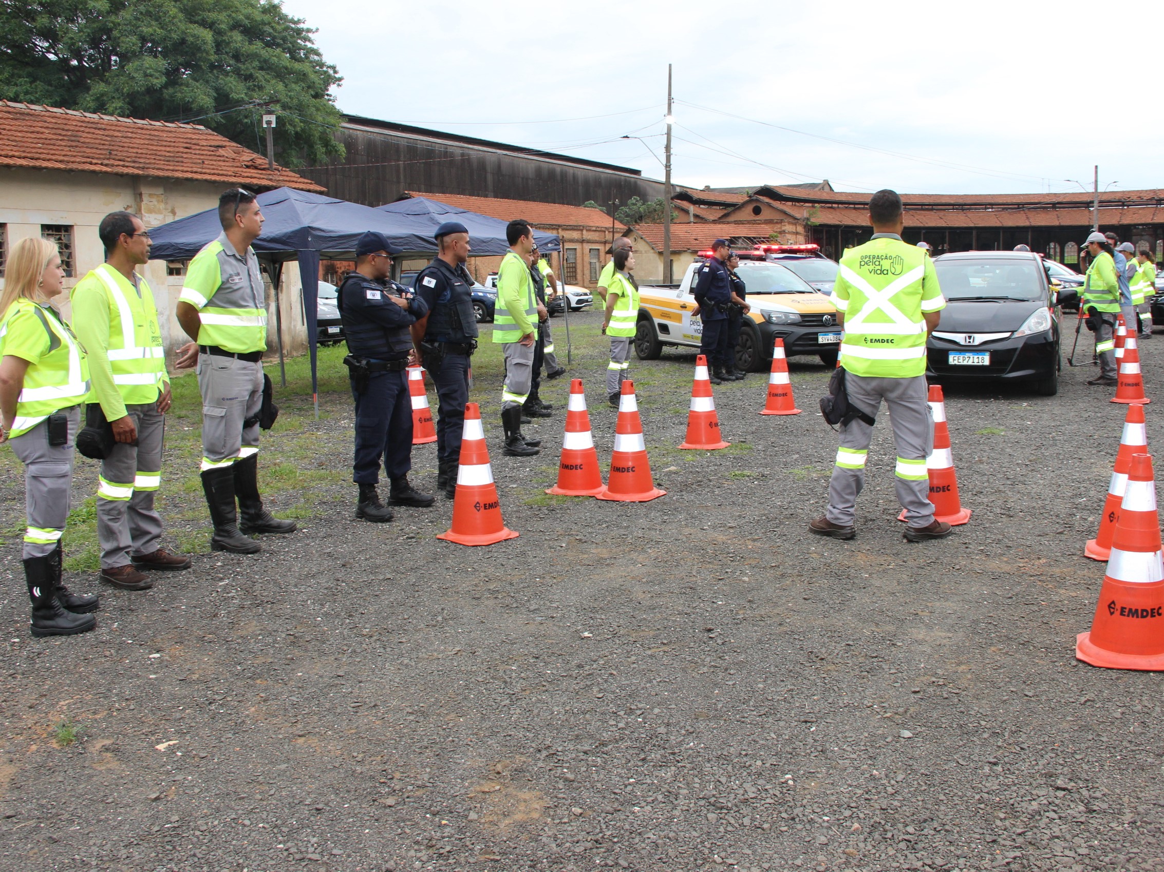 Emdec participou do simulado da operação 