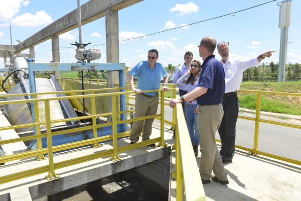 Técnicos visitaram a EPAR-Capivari II na última quinta-feira, 23