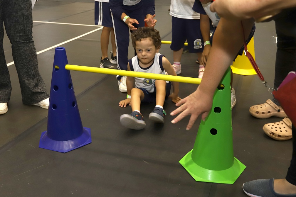 Também teve espaço para brincadeiras