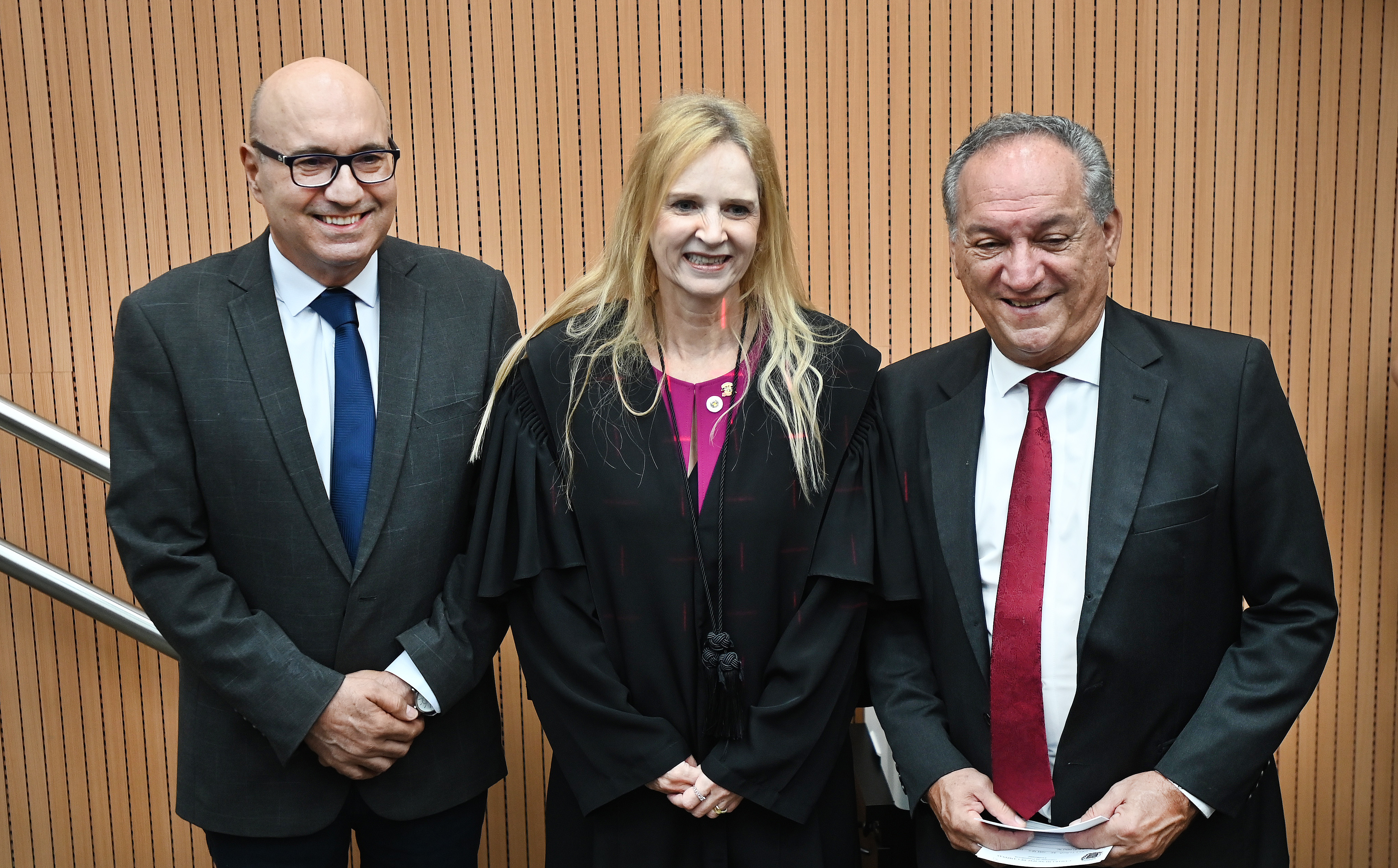 Dário Saadi, Cristina Moraes e Luiz Rossini