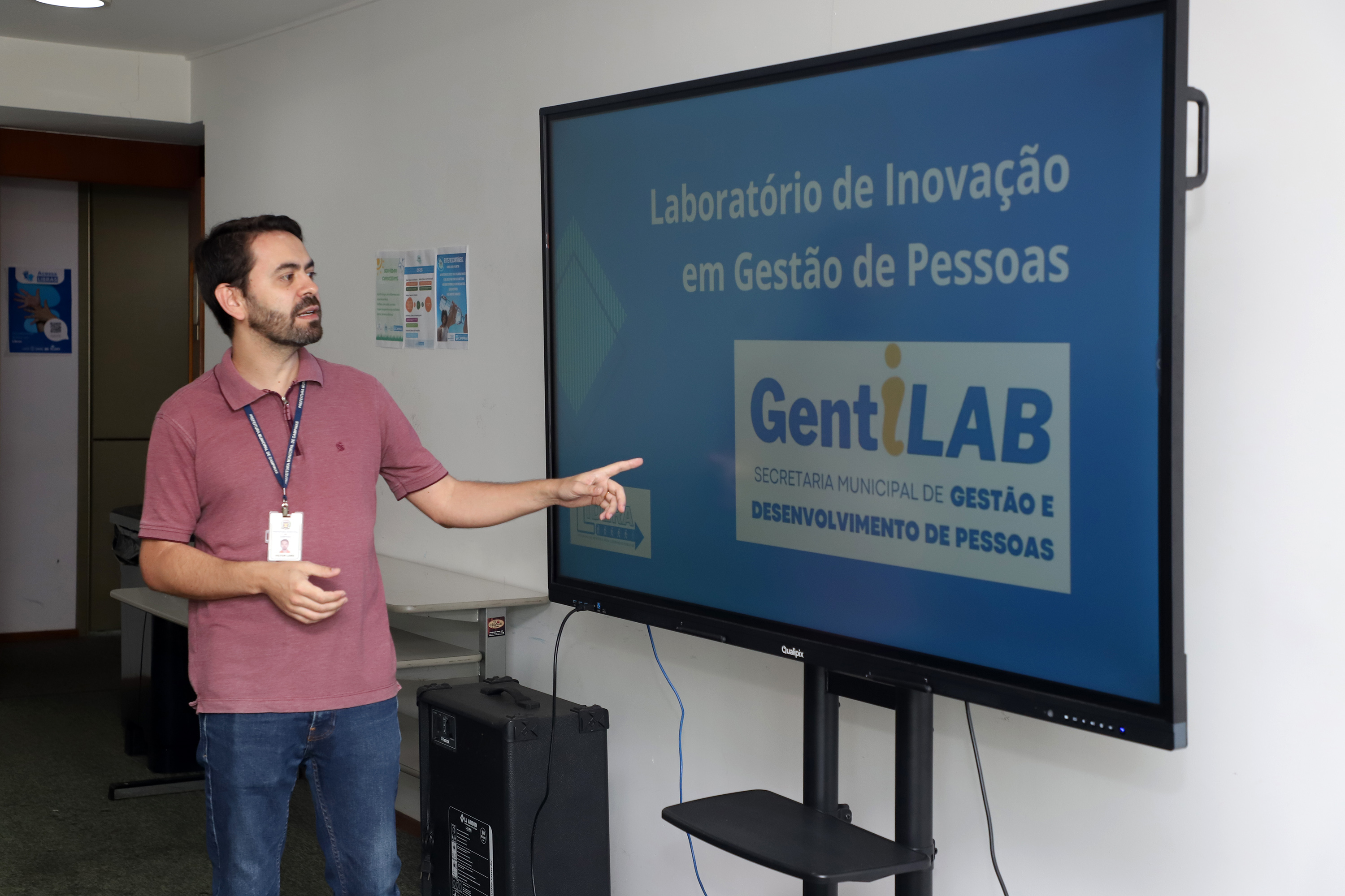 Victor Martins Lobo, coordenador do GentiLAB, vai representar Campinas