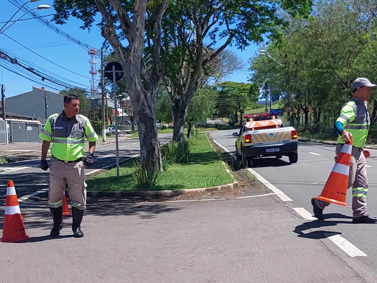 A Emdec programou o desvio pelas vias Santo Antônio, Dr. Emílio Ribas e dos Bandeirantes.