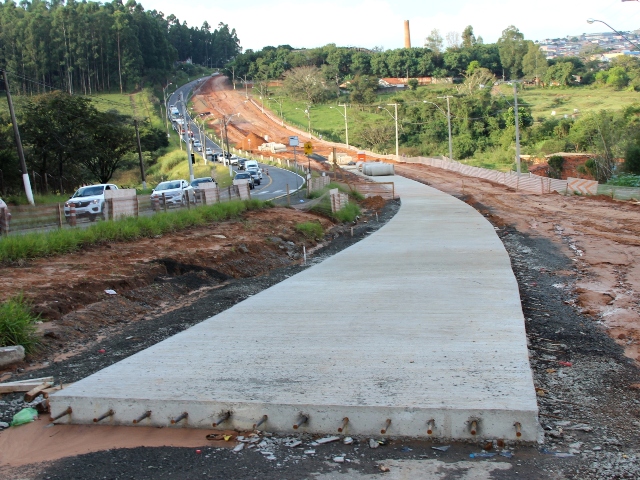 Ao final das obras, trecho da avenida terá seis pistas