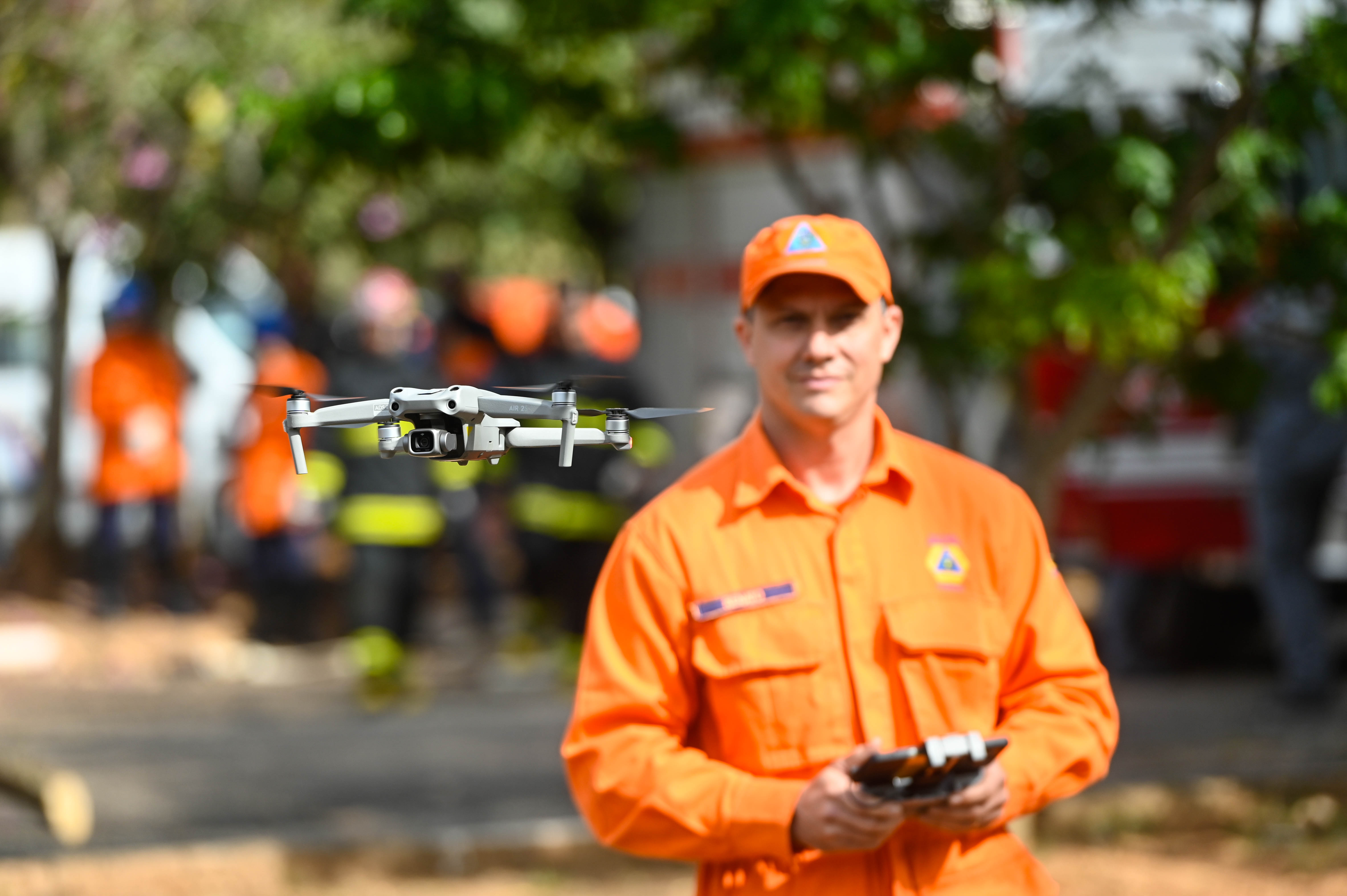 Evento contou com o uso de equipamentos como os drones 