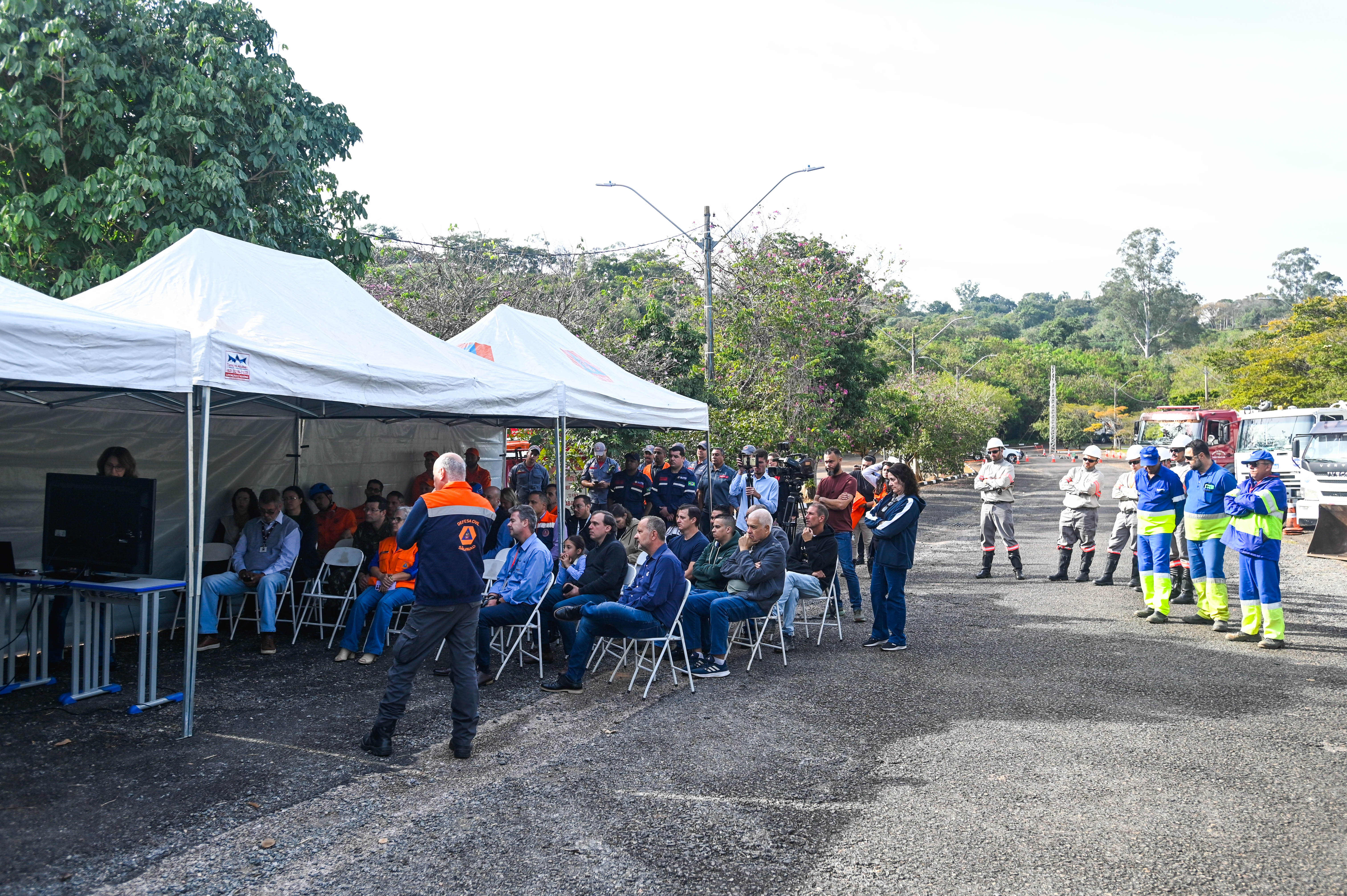 Diversas instituições participaram do simulado