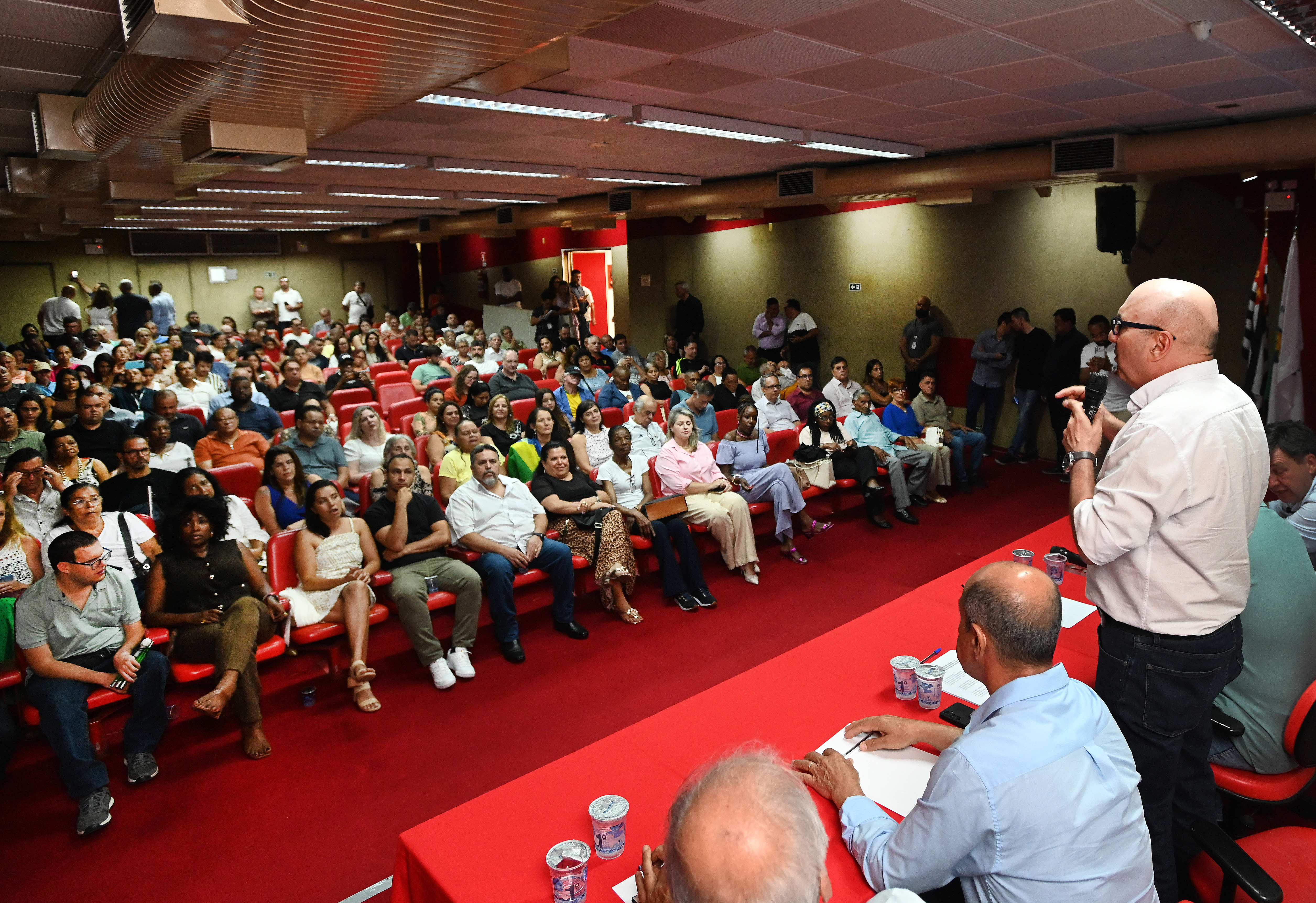 Dário Saadi agradeceu conselheiros por aceitarem o desafio