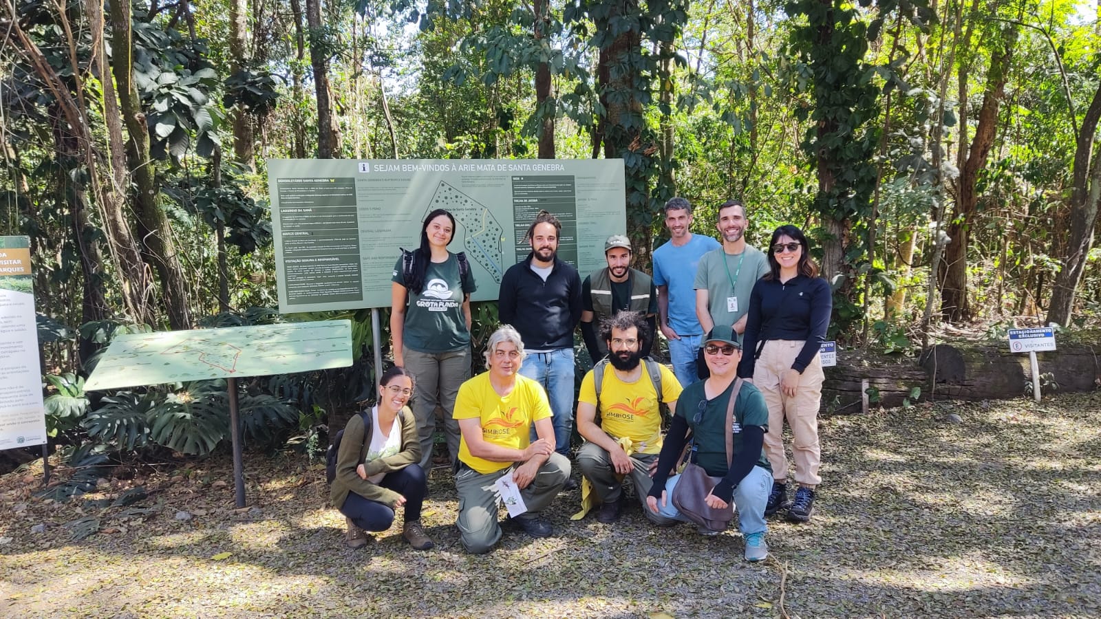 Os programas da FJPO de voluntariado e de credenciamento de condutores de visitantes chamaram a atenção da comitiva de Atibaia