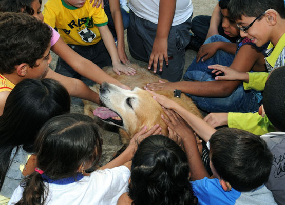 E também o quanto é chegado num carinho