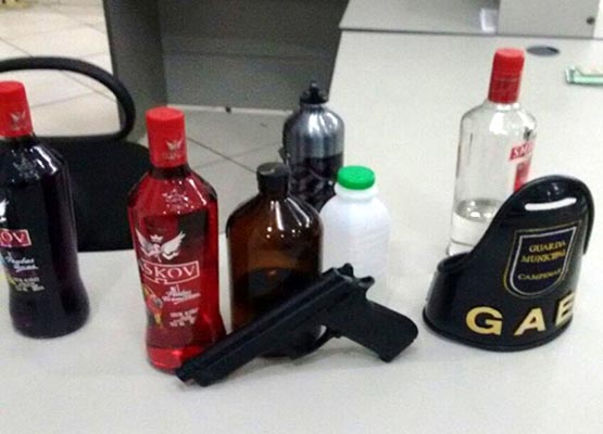 Material foi apreendido pela GM