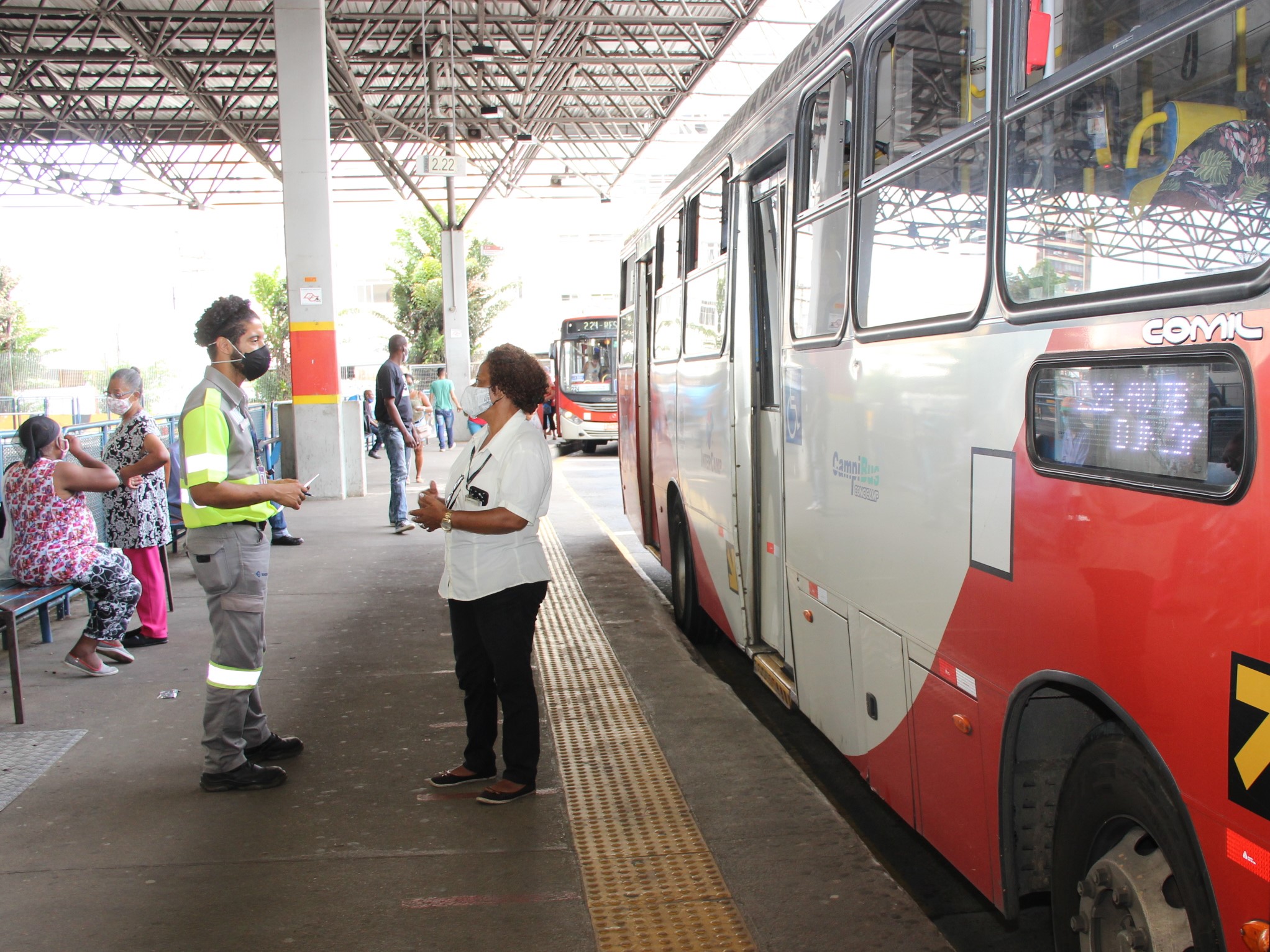 Campanha da Emdec de prevenção à Covid na mobilidade urbana