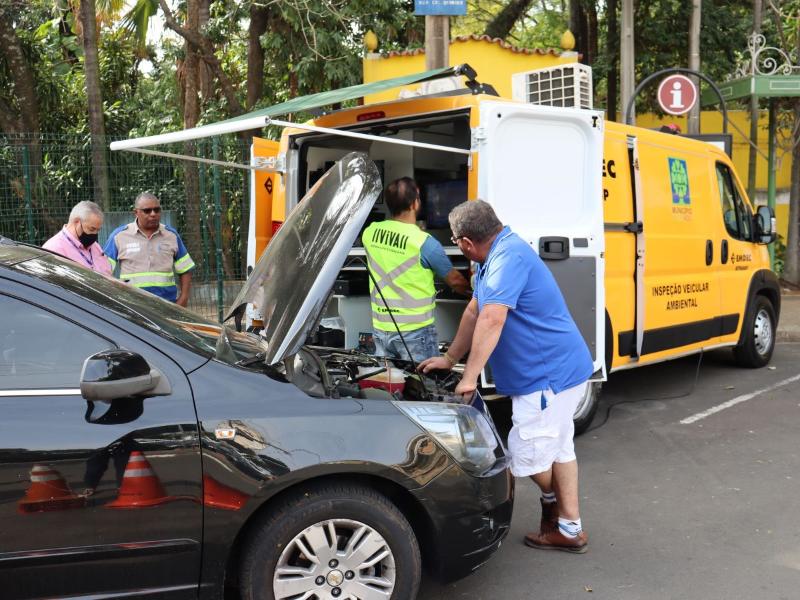 A inspeção veicular ambiental é gratuita oferecida pela Empresa Municipal de Desenvolvimento de Campinas (Emdec)
