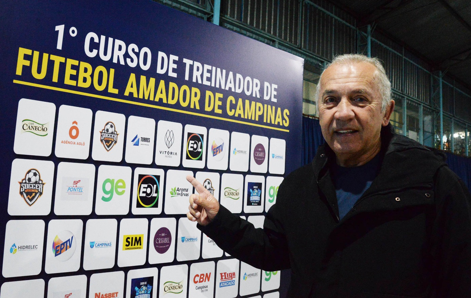 Nelsinho Batista atua como coordenador técnico da capacitação
