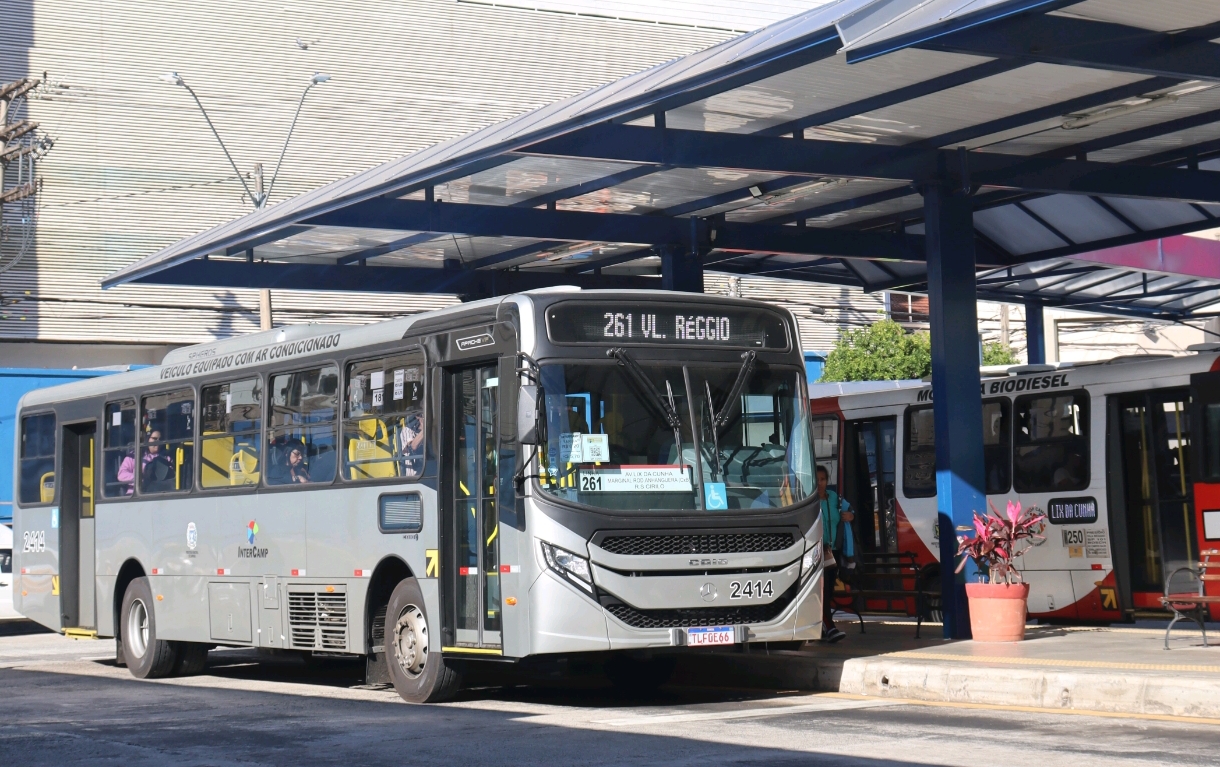 Novos ônibus possuem quatro portas, ar-condicionado e tomadas USB para recarga de celular
