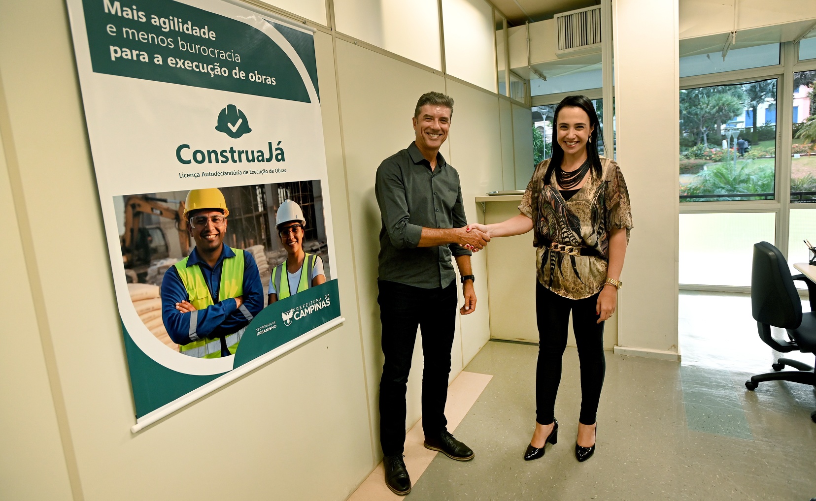 Secretário Almir Bonatto destacou que estuda a implantação de um sistema como este para Curitiba