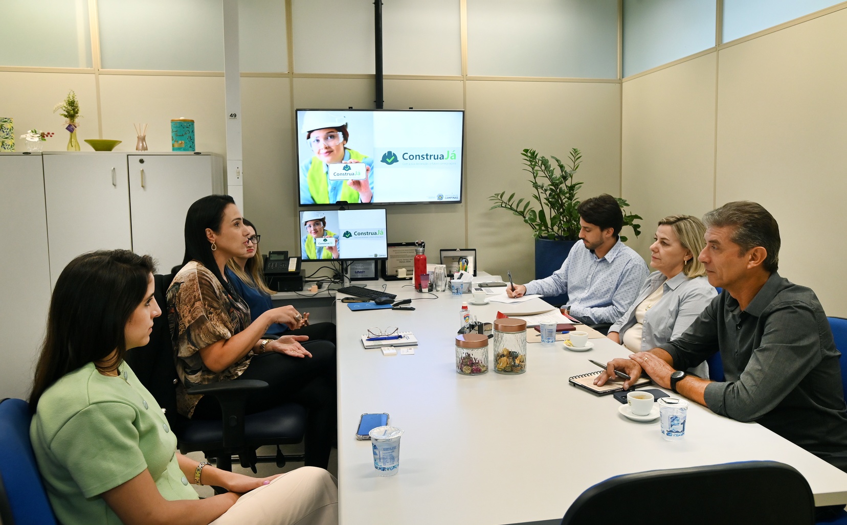 Equipe da Secretaria de Urbanismo de Campinas recebeu gestores da pasta de Curitiba