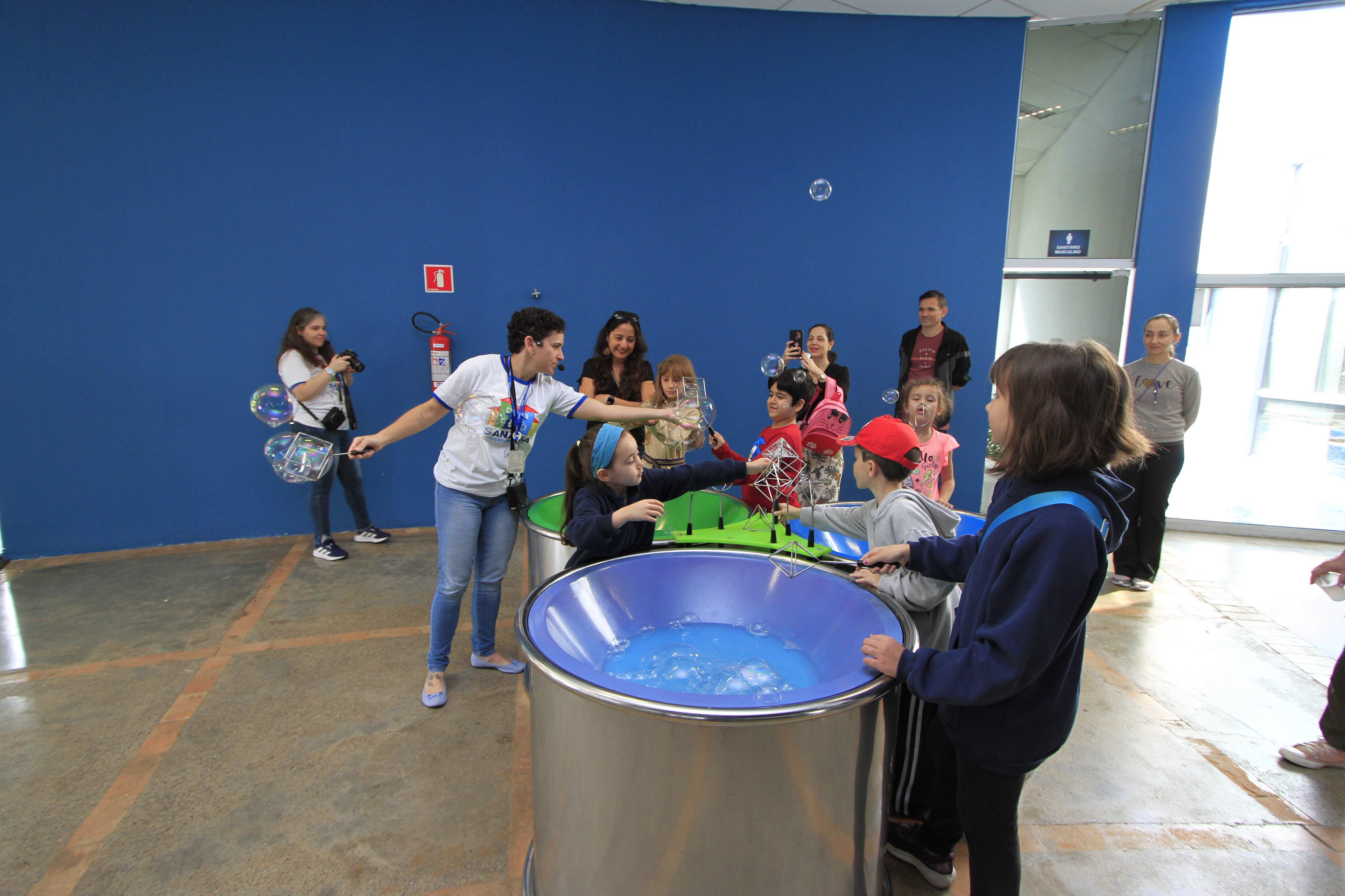 As visitas acontecem em dois horários: às 9h e às 14h