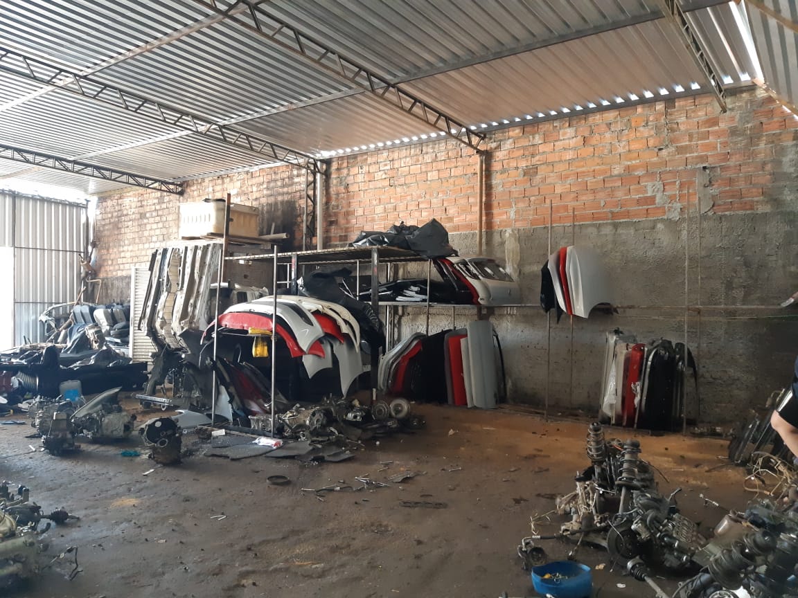 Peças e acessórios são de vários modelos